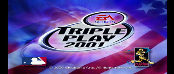 Triple Play 2001 Title Screen